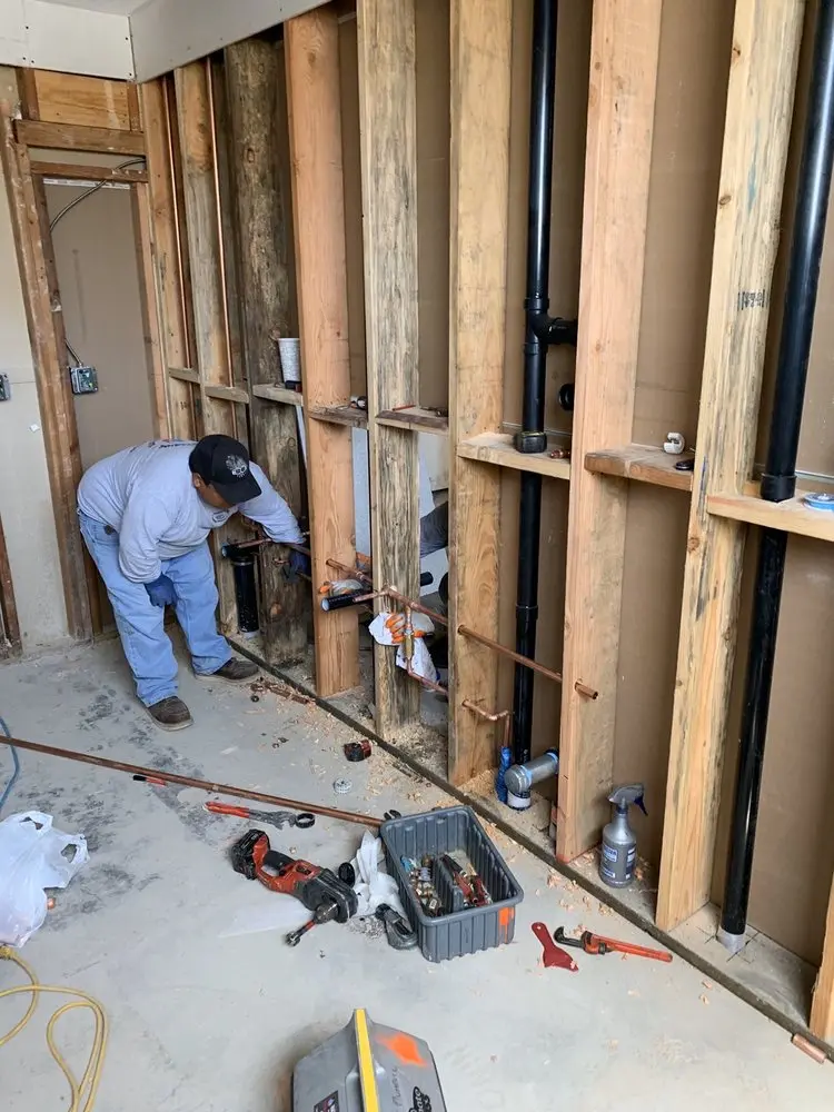 Commercial rough-in plumbing for Gas Line Repair in Von Ormy